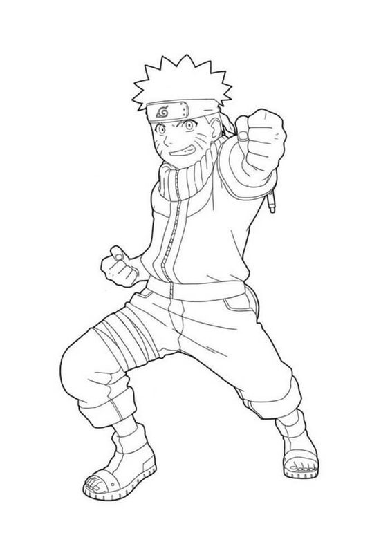 Naruto Uzumaki em Ação