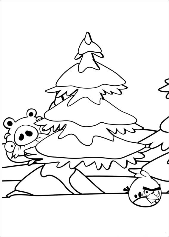 Natal Animado com Angry Birds