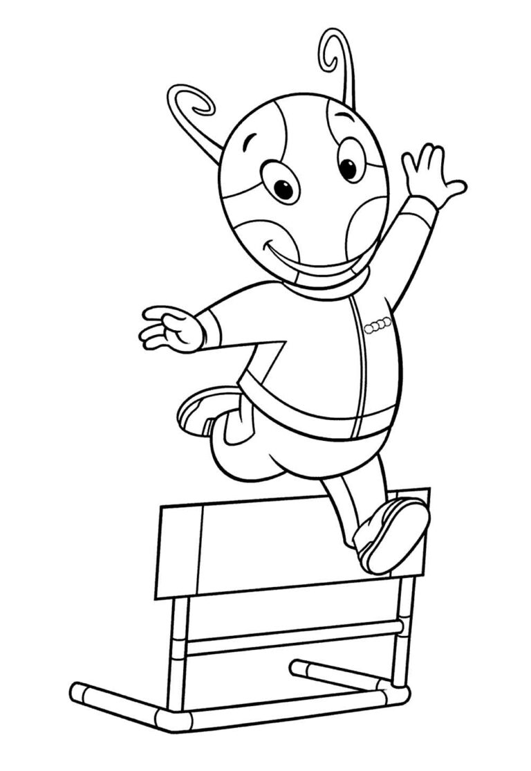 O Desafio de Hurdles de Pablo, o Backyardigan