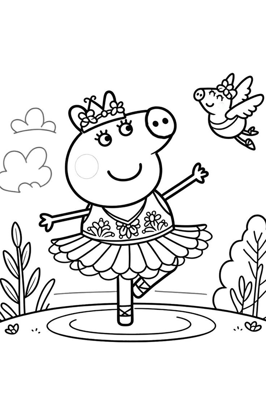 Peppa Pig Bailarina de Primavera