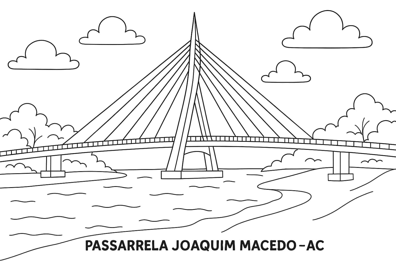 Pintando a Passarela Joaquim Macedo