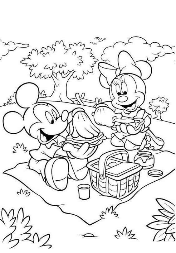 Piquenique Encantado com Mickey e Minnie