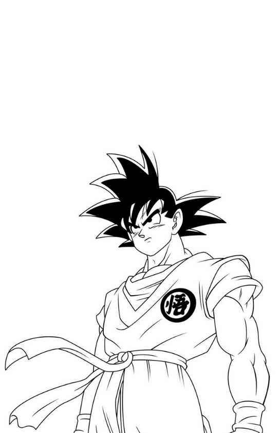 Poderoso Goku em Ação