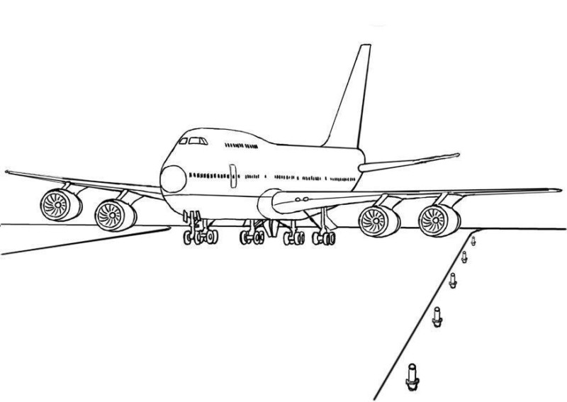 Pronto para Decolar: Cena de Avião
