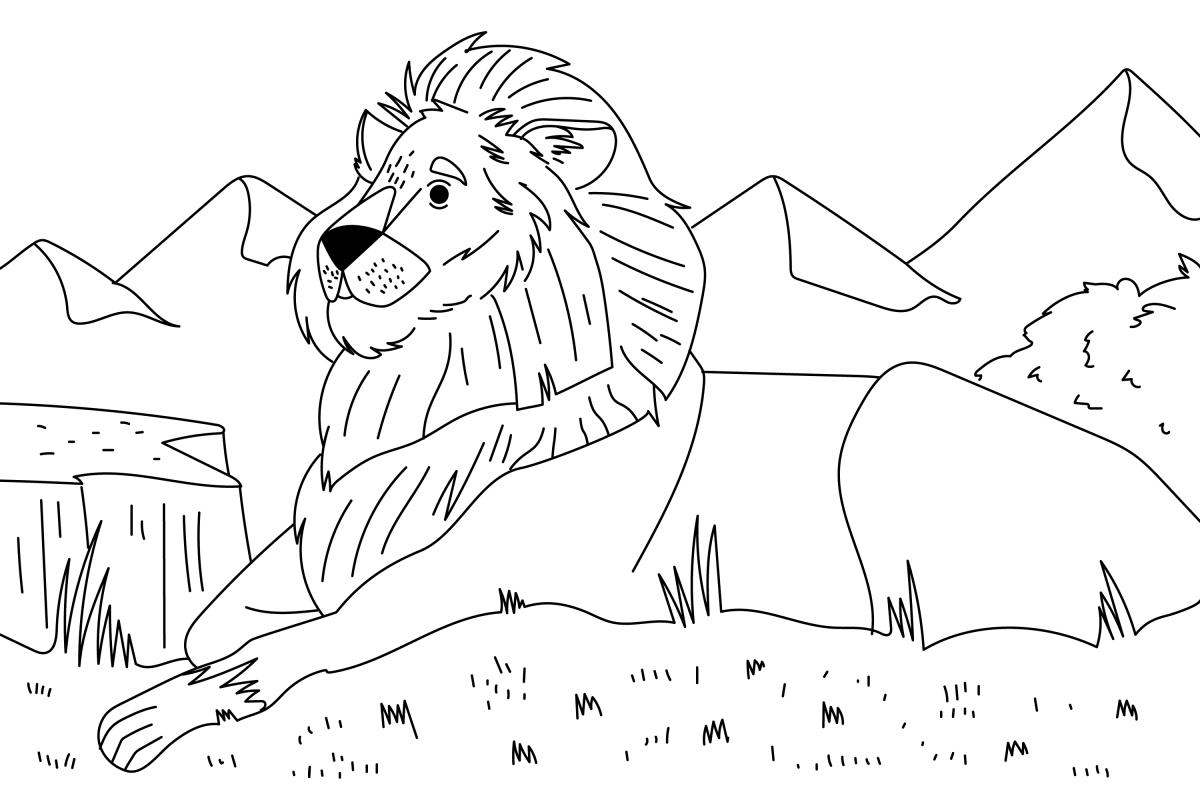 Rei da Savana em Serenidade
