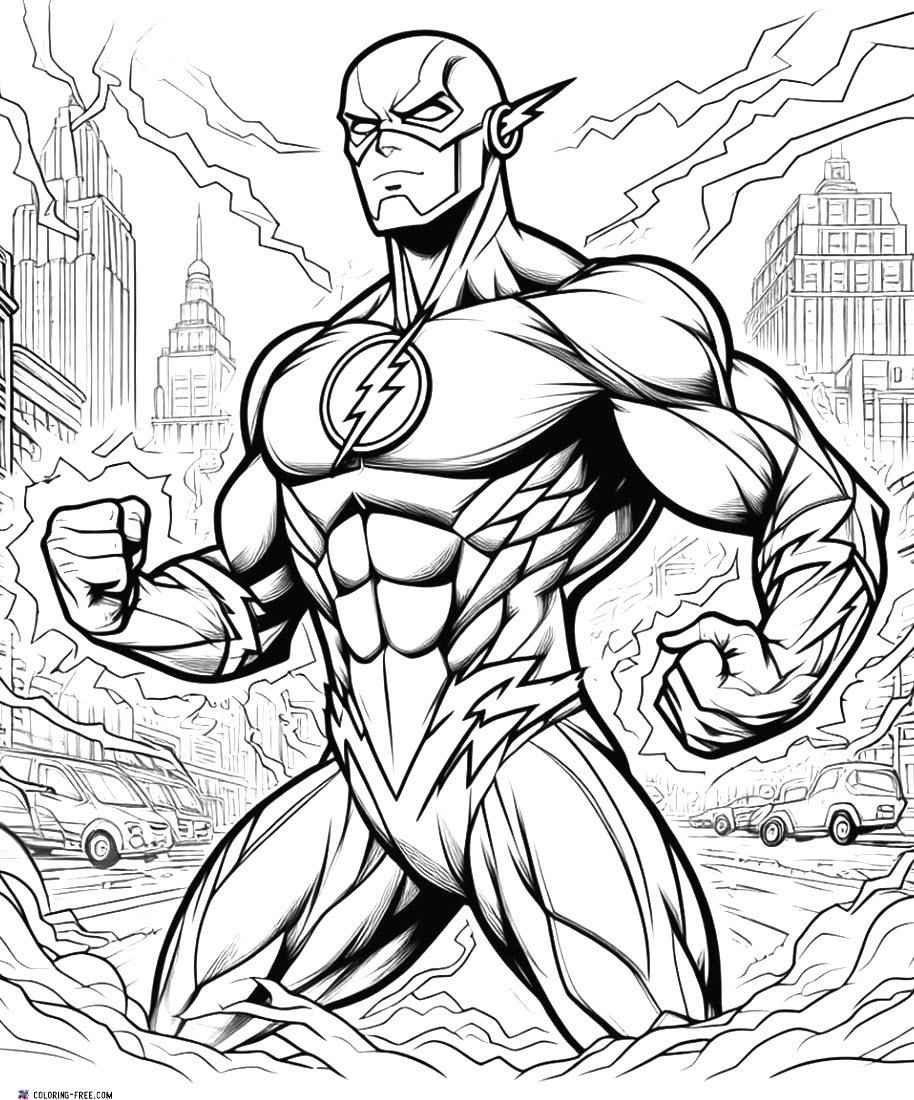 O Relâmpago do Flash em Ação