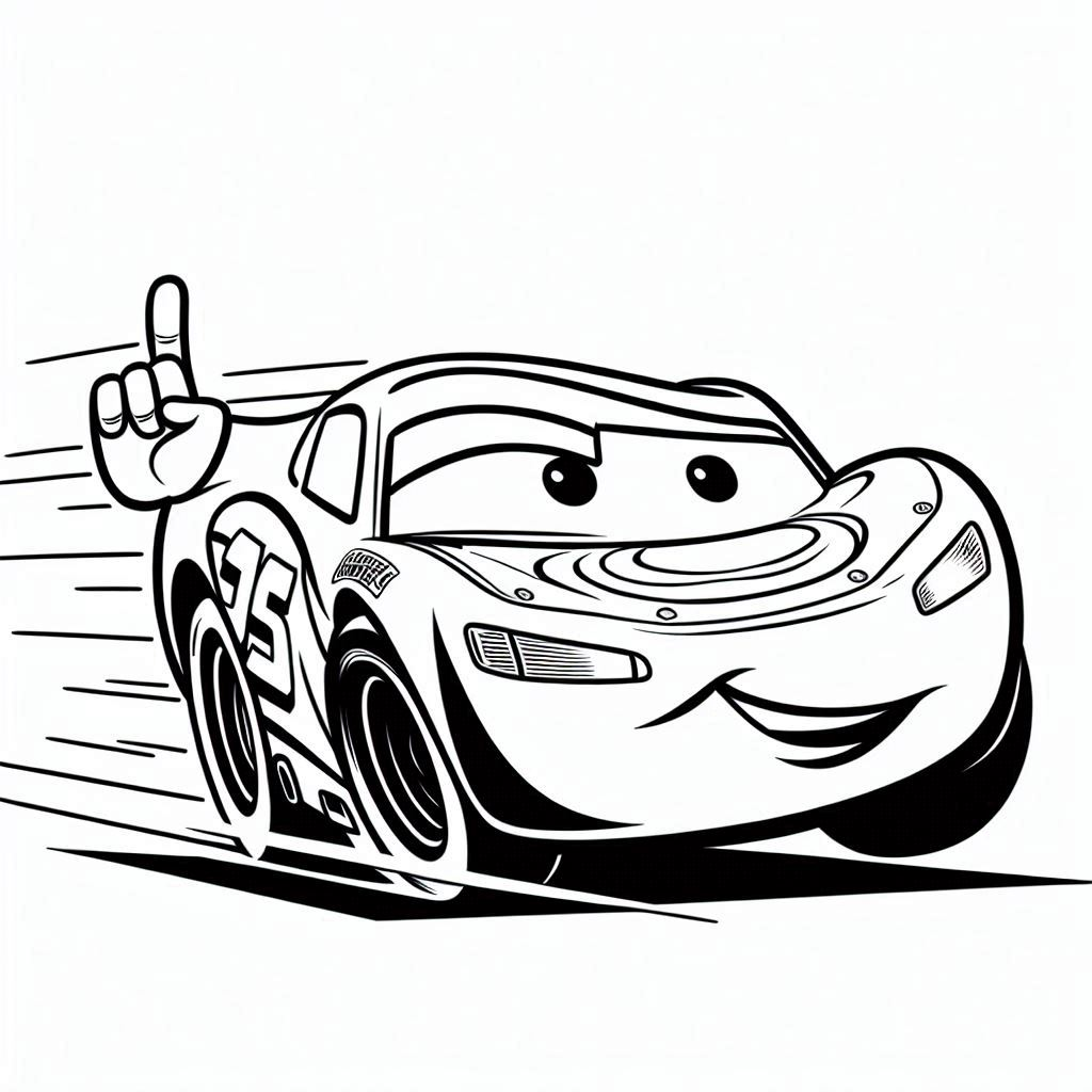 Relâmpago McQueen em Alta Velocidade