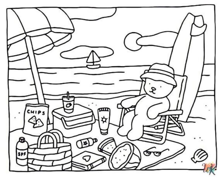 Relaxamento na Praia