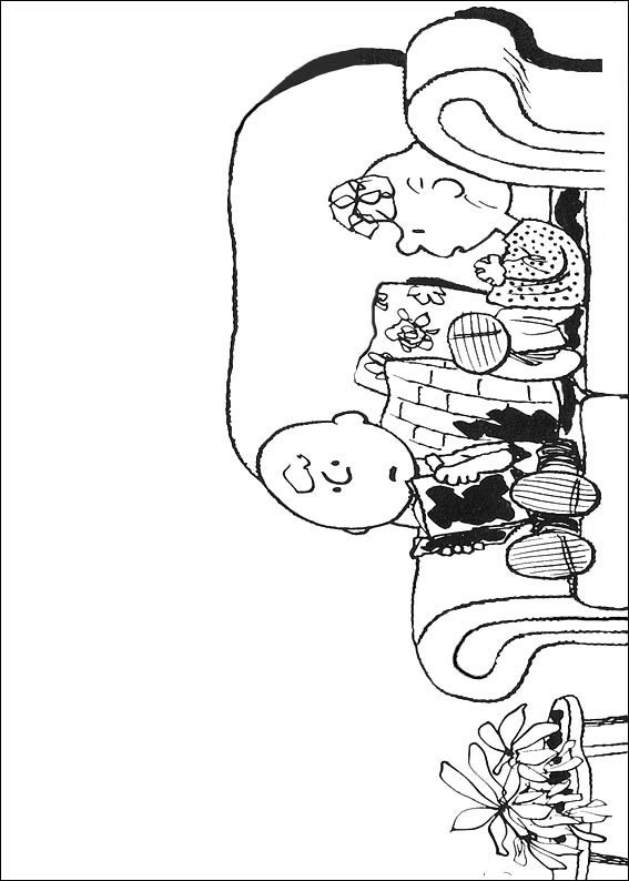 Relaxando com Charlie Brown e Sally