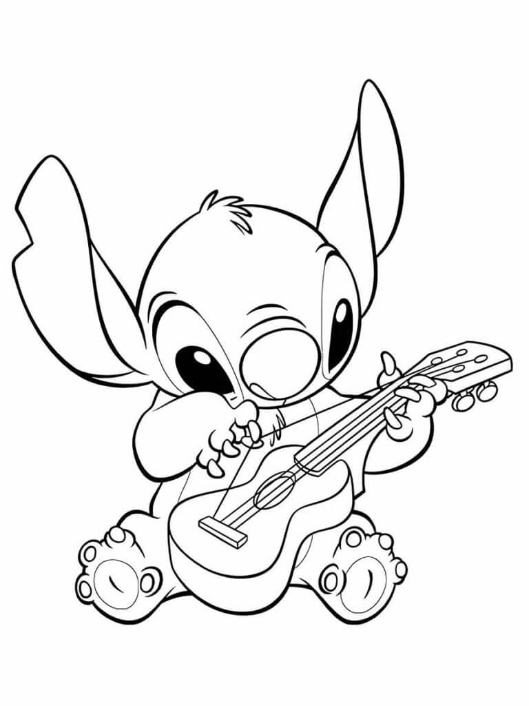 Relaxe com Stitch e Sua Música