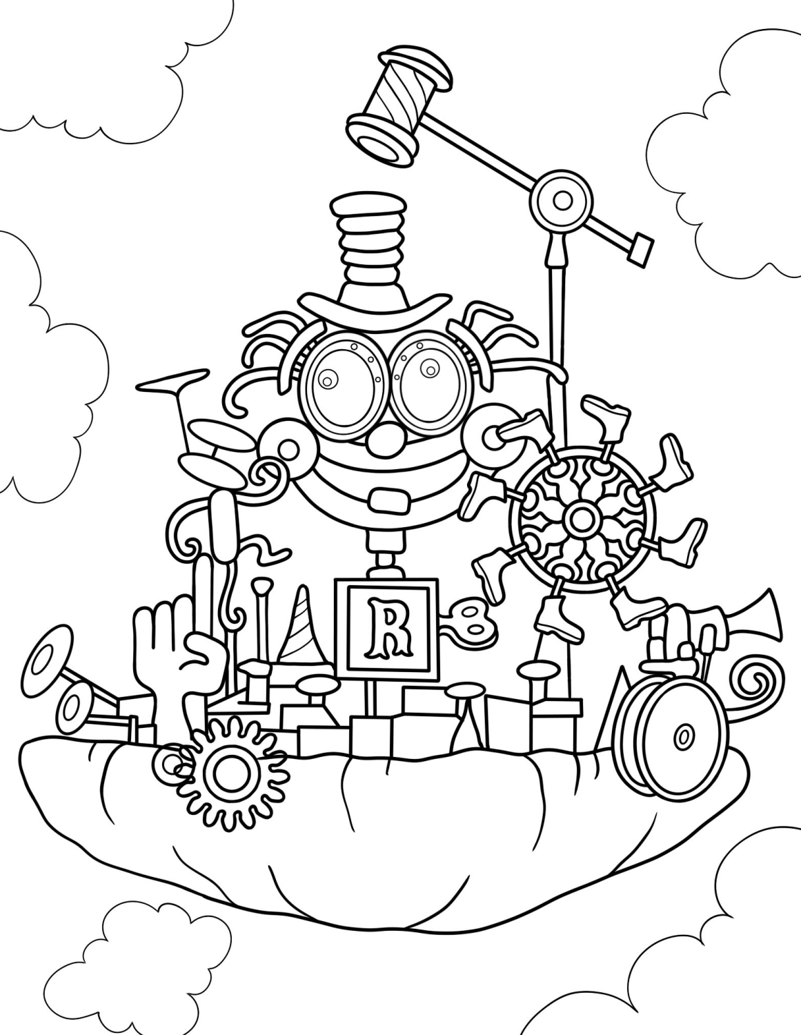 Rube Goldberg Inspired Machine