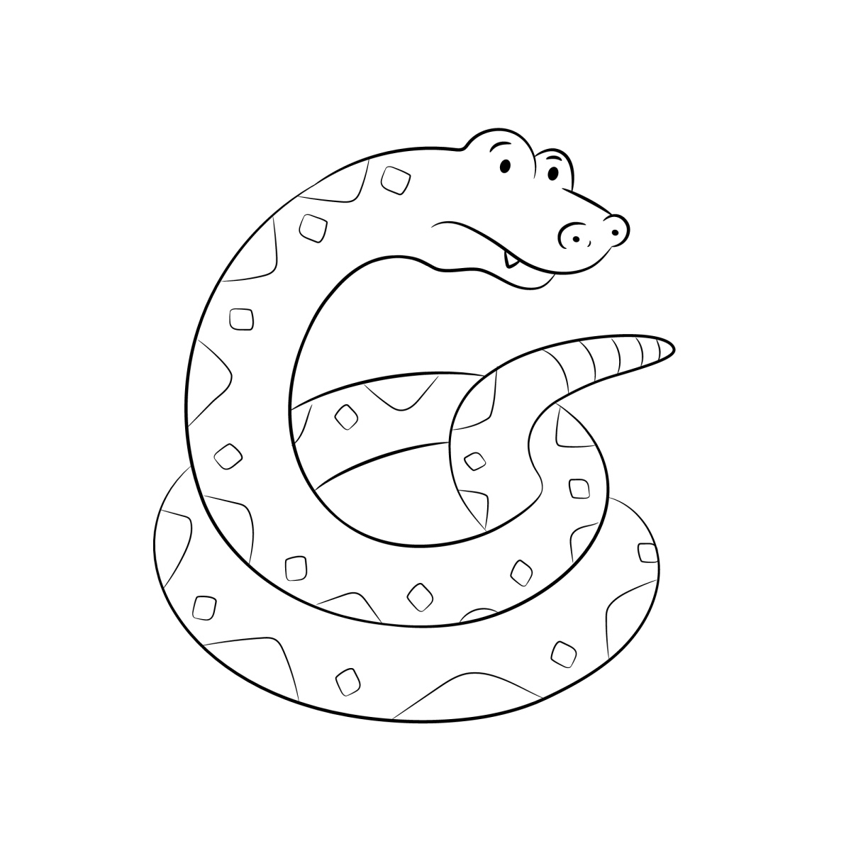 Snake Cartoon Madness