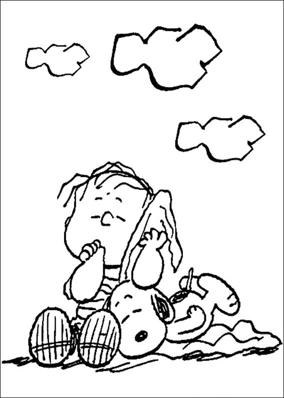 Relaxando com Snoopy e Linus