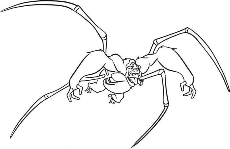 Spidermonkey do Ben 10: Aventura Radical