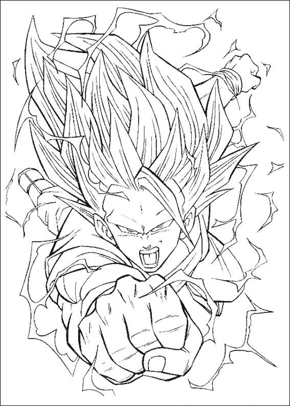 Super Saiyajin Avança: Poder e Determinação