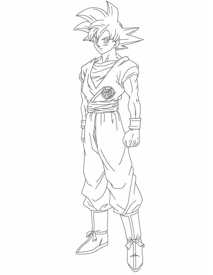 Super Saiyan Arte: Descubra Goku
