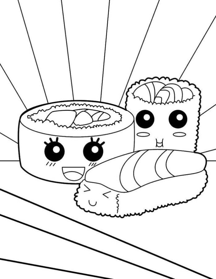 Sushi Kawaii Encantador