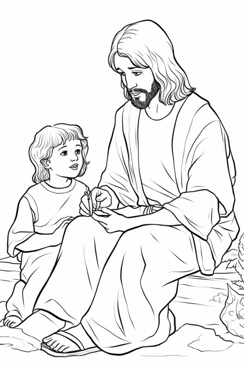 A Ternura de Jesus com as Crianças