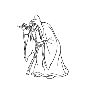 A Malévola Bruxa da Branca de Neve