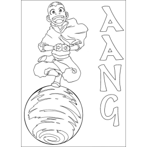 Aang em Equilíbrio Espiritual