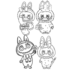 Adoráveis Criaturas Prontas para Colorir
