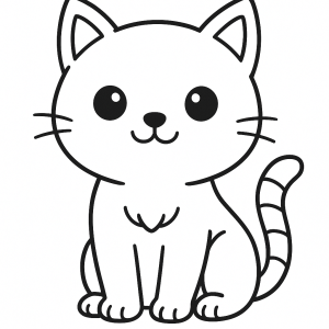 Adorável Gatinho Kawaii