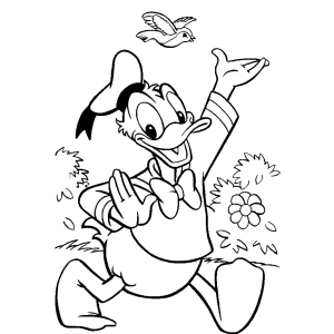 A Alegria do Pato Donald em Cena Primaveril
