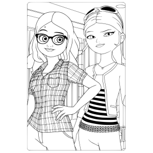 Amizade Colorida em Ladybug