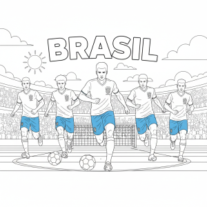 Arte e Emoção com a Seleção Brasileira