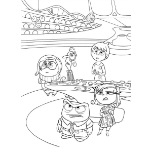 As Emoções de Inside Out na Sala de Controle