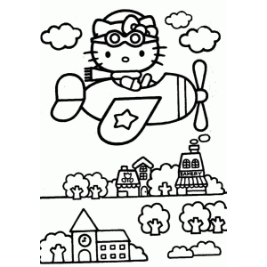 Aventura Aérea com Hello Kitty