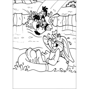 Aventura Aquática: Bugs Bunny e Patolino
