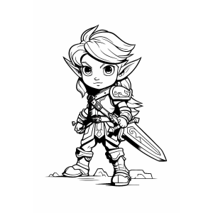 Aventura Chibi na Terra de Hyrule