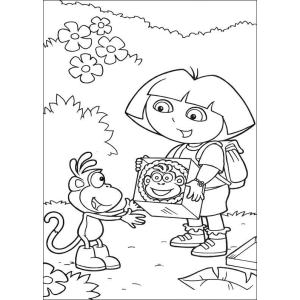 Aventura Colorida com Dora e Botas
