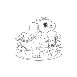 Aventura Colorida com o Dino Feliz