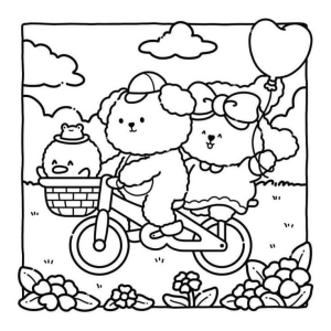 Aventura Colorida Com Personagens Adoráveis