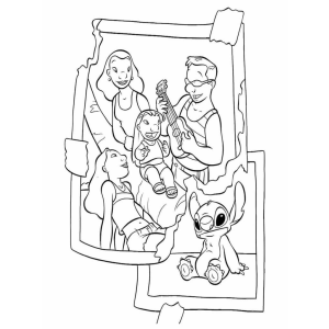 Aventura Colorida com Stitch e a Ohana