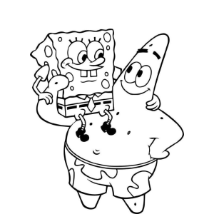 Aventura Colorida de Bob Esponja e Patrick
