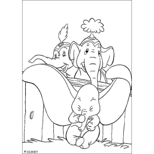 Aventura Colorida com os Elefantes de Dumbo