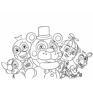 Aventura Colorida com Freddy e Amigos