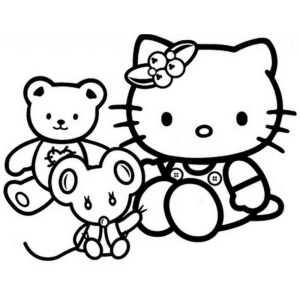 Aventura Colorida com Hello Kitty e Amigos