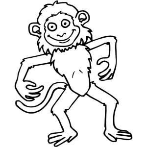 Aventura Colorida com Macaco Divertido