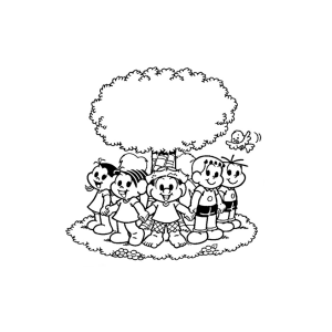 Aventura Colorida com a Turma da Mônica