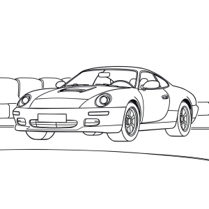 A Aventura de Colorir Carros Clássicos