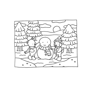 Aventura de Inverno com Amigos na Neve