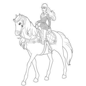 Aventura Equestre com Barbie