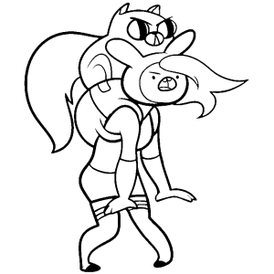 Aventura com Fionna e Cake