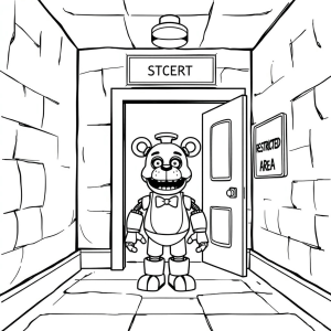 Aventura de Freddy na Área Restrita