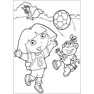 Aventura Futebolística com Dora e seus Amigos!