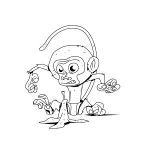 Aventura de Macaquinho Desajeitado